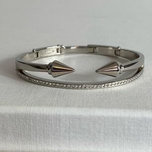 NWOT Vita Fede Mini Titan & Crystal Band Bracelet